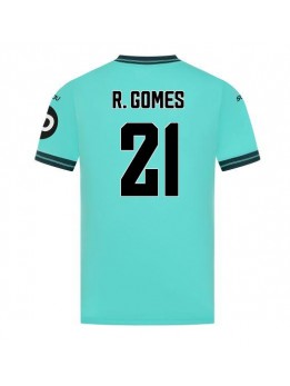 Billige Wolves Rodrigo Gomes #21 Bortedrakt 2025-26 Kortermet